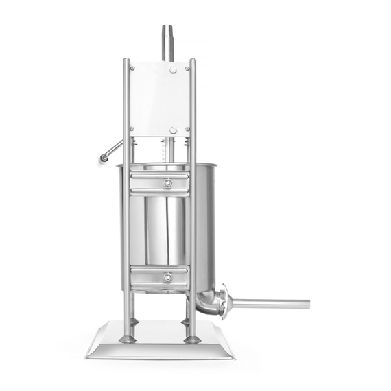 Hendi Wurstfüllmaschine Profi Line, Profi Line, 10L, 415x315x(H)690mm, Bild 3