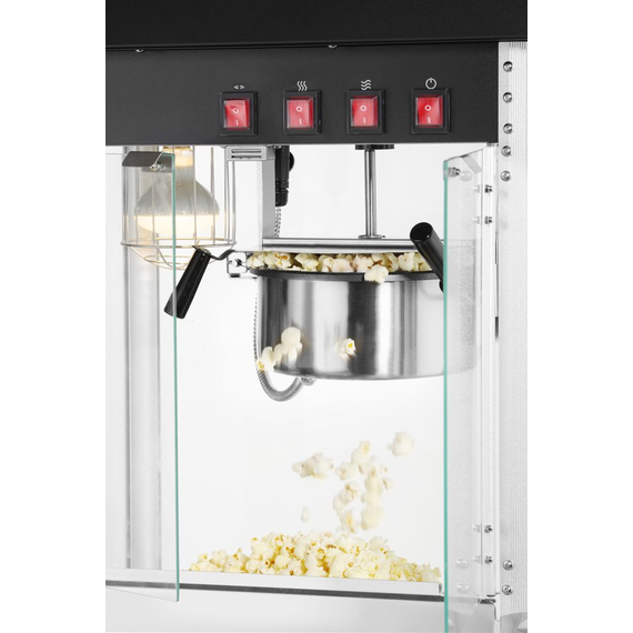 Hendi Popcorn-Maschine, Schwarz, 230V/1155W, 560x420x(H)760mm, Bild 7