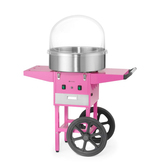 Hendi Zuckerwatte-Maschine, Pastellrosa, 220-240V/1130W, 948x520x(H)914mm, Bild 3