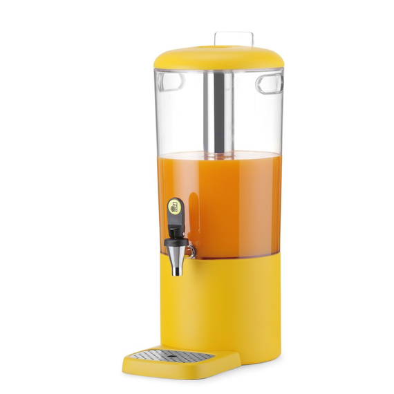 Hendi Saftspender UNIQ, designed by Robert Bronwasser, 8L, Gelb, 318x216x(H)532mm, Bild 7