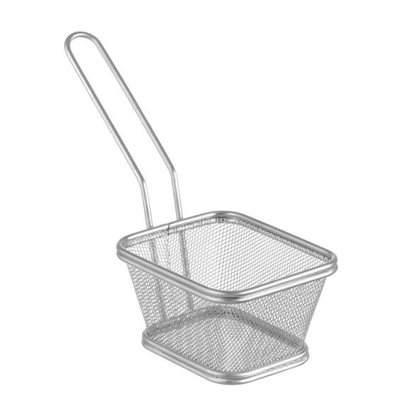 Hendi Miniatur-Frittierkörbe stapelbar, 105x90x(H)60mm, Bild 3