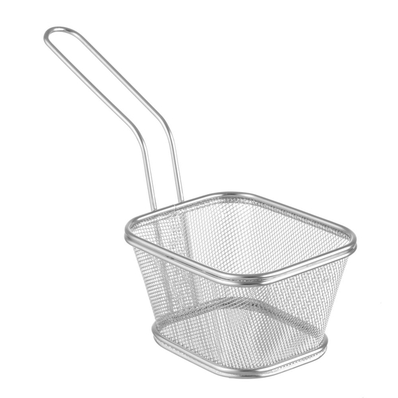 Hendi Miniatur-Frittierkörbe stapelbar, 130x115x(H)80mm, Bild 3