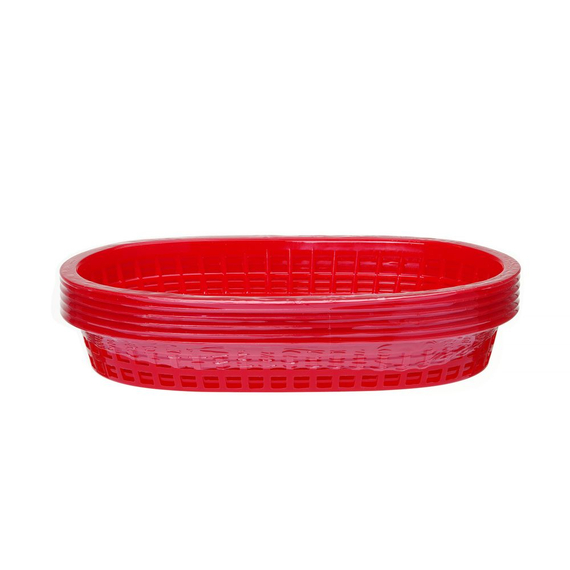 Hendi Servierkörbe im Fastfood-Stil, Rot, 6 Stk., 272x175x(H)38mm, Bild 9