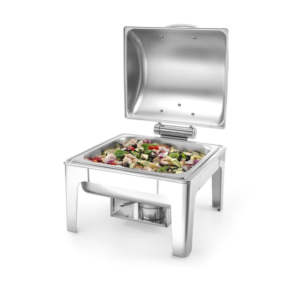 Hendi Chafing Dish GN 2/3, Spiegelglanz, Profi Line, 6L, 395x405x(H)320mm, Bild 3