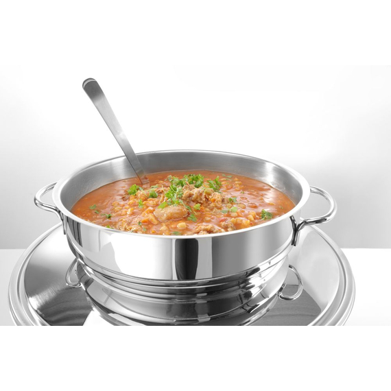 Hendi Suppen Chafing Dish, Spiegelglanz, Profi Line, 10L, ⌀420x(H)380mm, Bild 5