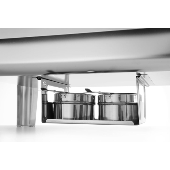 Hendi Chafing Dish GN 1/1, satiniert, Profi Line, 9L, 570x430x(H)290mm, Bild 9