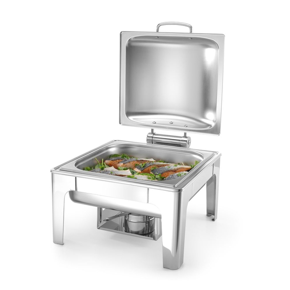 Hendi Chafing Dish GN 2/3, satiniert, Profi Line, 6L, 395x430x(H)290mm, Bild 3