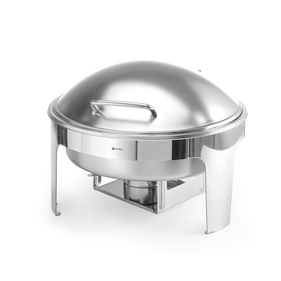 Hendi Chafing Dish rund, satiniert, Profi Line, 6L, 465x420x(H)320mm, Bild 5