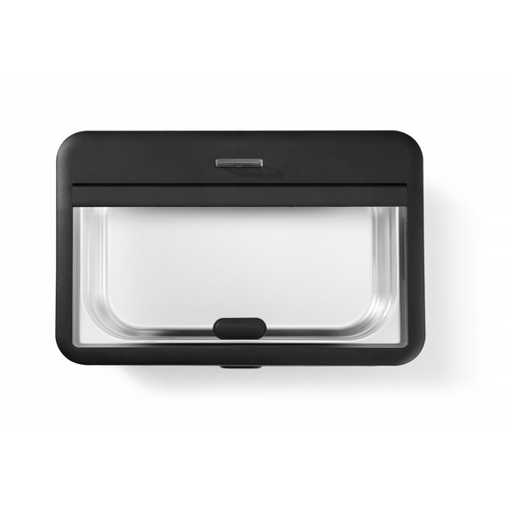 Hendi Chafing Dish UNIQ, designed by Robert Bronwasser, Schwarz, 220-240V/700W, 607x402x(H)245mm, Bild 5