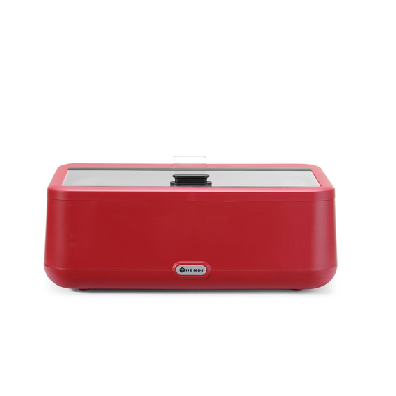 Hendi Chafing Dish UNIQ, designed by Robert Bronwasser, Rot, 220-240V/700W, 607x402x(H)245mm, Bild 3