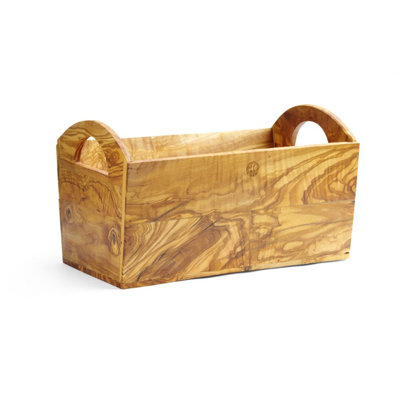 Hendi Brotkasten aus Olivenholz, 245x198x(H)194mm, Bild 3