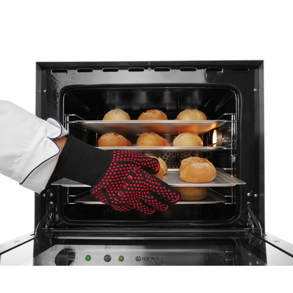 Hendi Grillhandschuhe hitzebeständig – 2 Stück, 2 Stk., (L)300mm, Bild 3