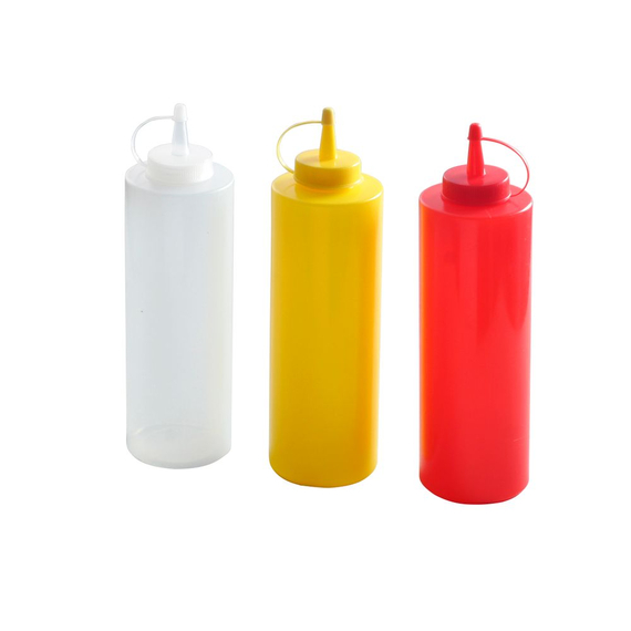Hendi Spenderflaschen, 3er Set, 0,7L, Transparent, 3 Stk., ⌀70x(H)240mm, Bild 3
