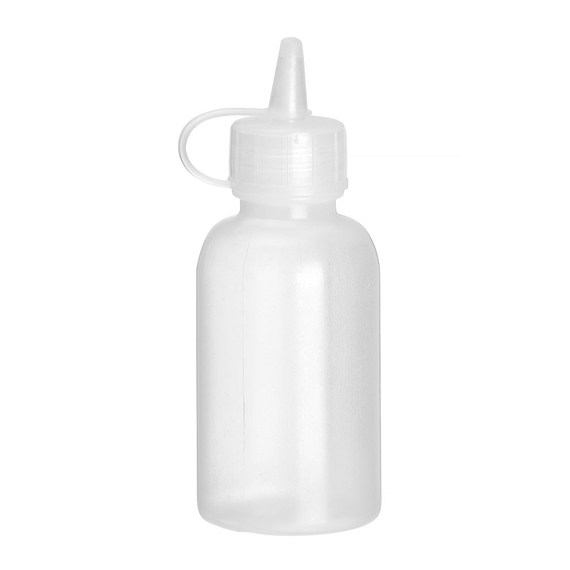 Hendi Mini-Spenderflaschen – 4er-Set, 0,05L, Transparent, ⌀35x(H)100mm, Bild 3