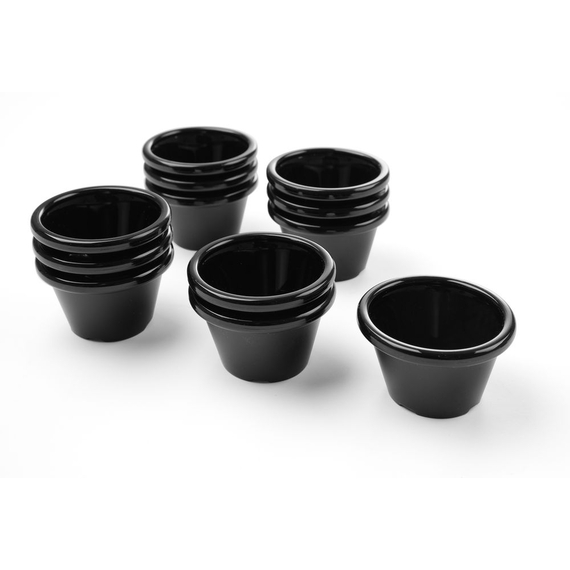 Hendi Auflaufförmchen - 12 Stk., 0,045L, Schwarz, 12 Stk., ⌀60x(H)35mm, Bild 9