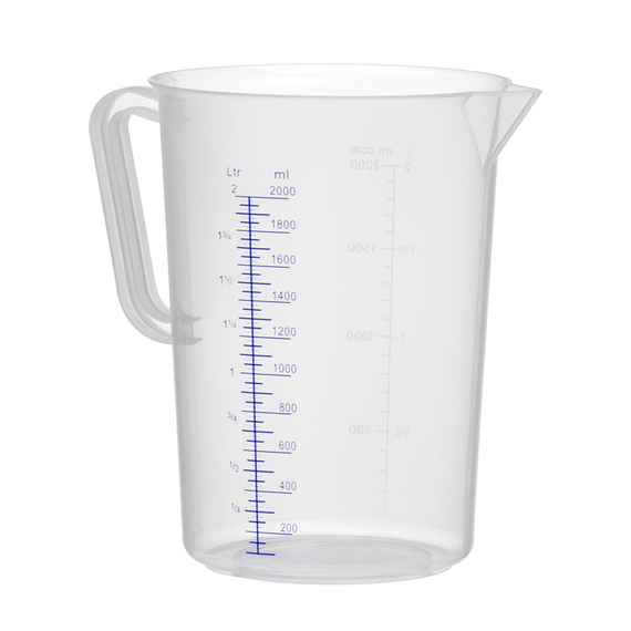 Hendi Messbecher, Polyproylen, 2L, ⌀140x(H)215mm, Bild 2
