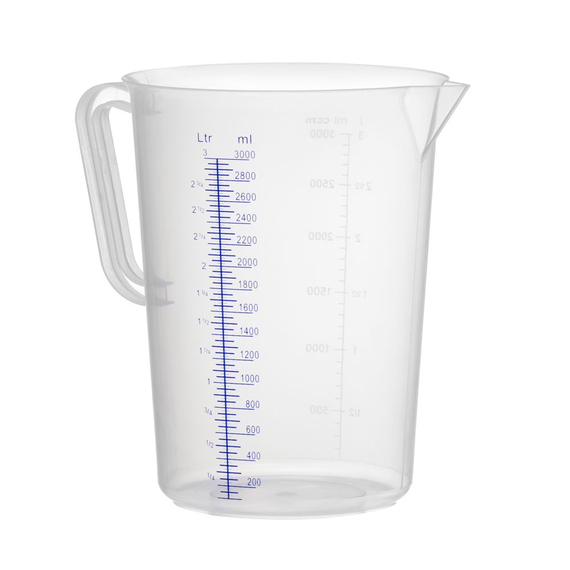 Hendi Messbecher, Polyproylen, 3L, ⌀160x(H)240mm, Bild 2