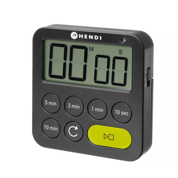 Hendi Timer, Schwarz, 82x20x(H)88mm, Bild 3