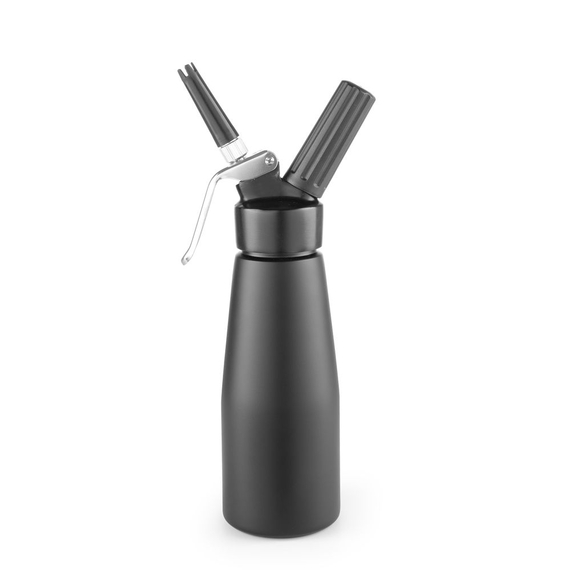 Hendi Sahnespender, schwarz, Kitchen Line, 0,5L, Schwarz, ⌀80x(H)260mm, Bild 7