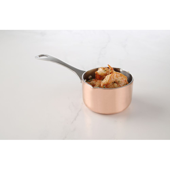 Hendi Miniatur-Kasserolle mit Ausgießer, 0,26L, ⌀85x(H)50mm, Bild 3