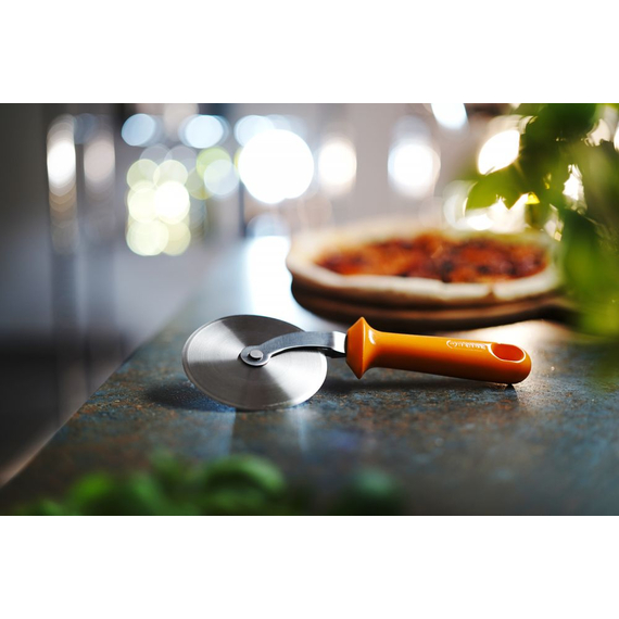 Hendi Pizzaschneider Pizzer heavy-duty, designed by Robert Bronwasser, Orange, ⌀97x240mm, Bild 3