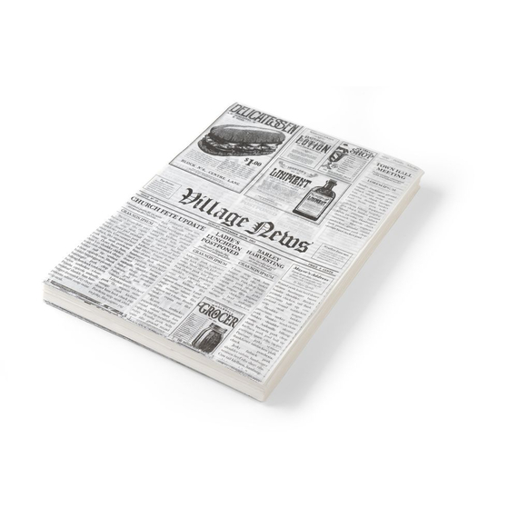 Hendi Einschlagpapier, fettdicht, Zeitungsdruck, 500 Stk., 250x350mm, Bild 3