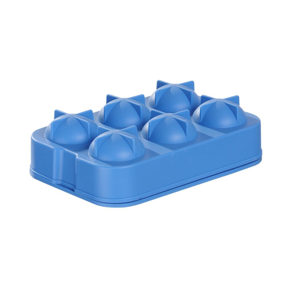 BarUp Eiswürfelform, kugelförmig, Blau, 180x125x(H)50mm, Bild 3