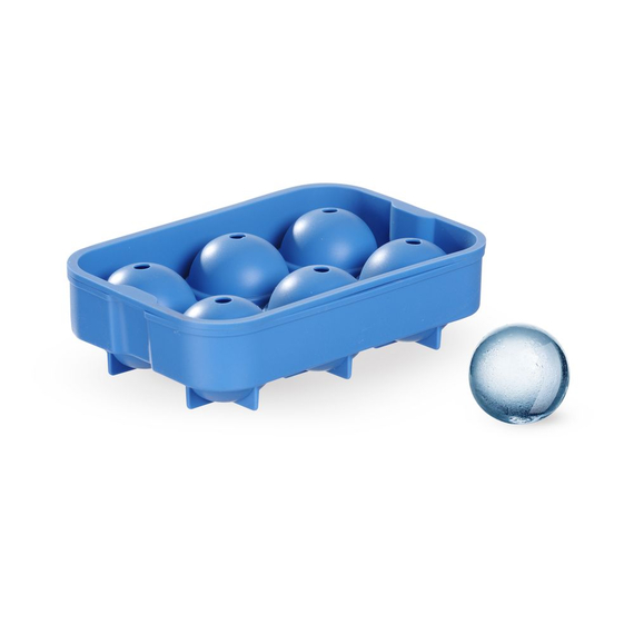 BarUp Eiswürfelform, kugelförmig, Blau, 180x125x(H)50mm, Bild 9