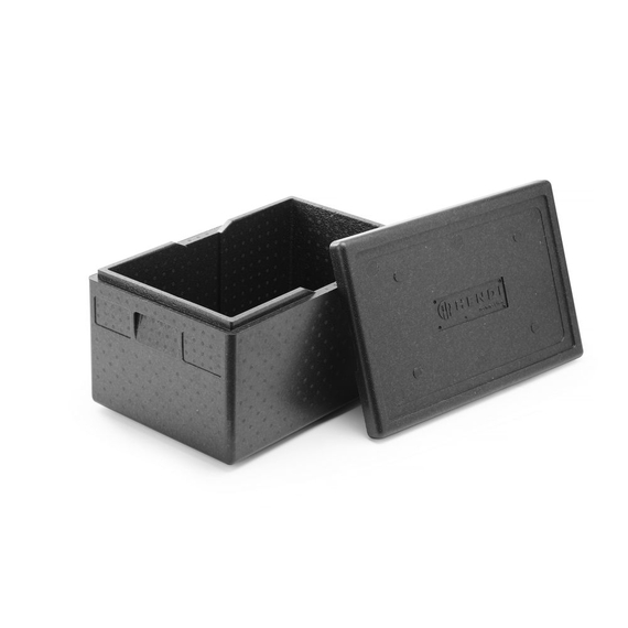 Hendi Isolierbehälter, Kitchen Line, GN 1/1, 46L, Schwarz, 600x400x(H)320mm, Bild 2