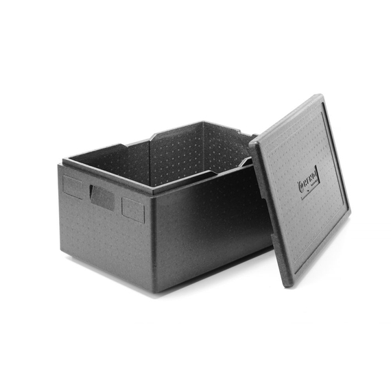 Hendi Isolierbehälter, Kitchen Line, GN 1/1, 80L, Schwarz, 685x485x(H)360mm, Bild 2