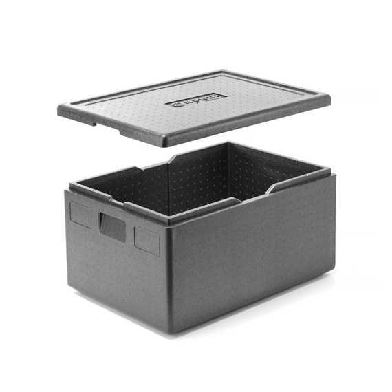 Hendi Isolierbehälter, Kitchen Line, GN 1/1, 80L, Schwarz, 685x485x(H)360mm, Bild 3