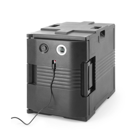 AmerBox Thermo-isolierter Behälter mit Heizfunktion – Catering, GN 1/1, 220-240V/200W, 477x680x(H)620mm, Bild 3