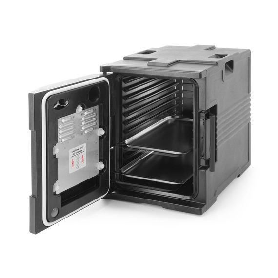 AmerBox Thermo-isolierter Behälter mit Heizfunktion – Catering, GN 1/1, 220-240V/200W, 477x680x(H)620mm, Bild 5