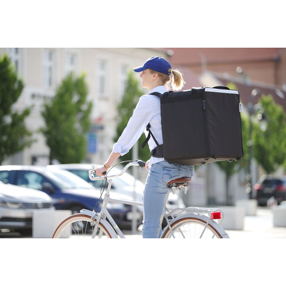 Hendi Thermo-Transportrucksack, 75,2L, Schwarz, 410x410x(H)480mm, Bild 9