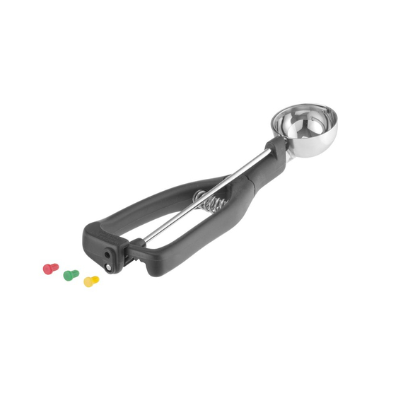 Stöckel Eiscremeportionierer für Linkshänder 1/30, Schwarz, ⌀49x(H)mm, Bild 5