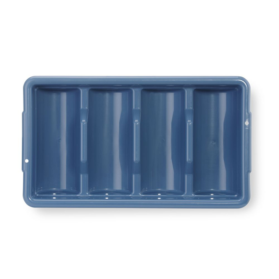 Hendi Besteck-Set mit Tablett, Blau, 525x300x(H)95mm, Rechteckig, Bild 9