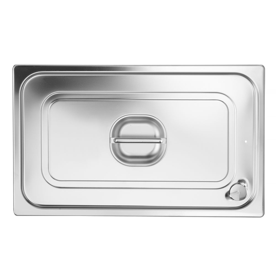 Hendi Gastronorm-Deckel mit Silikonrand, Profi Line, GN 1/1, 530x325mm, Bild 3