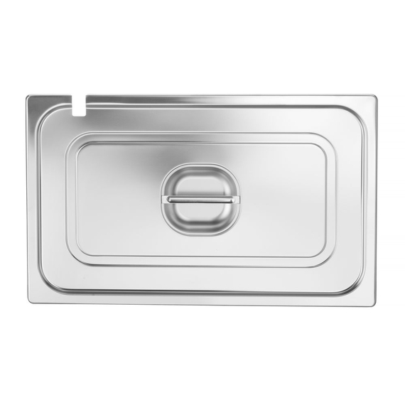 Hendi Gastronorm-Deckel mit Löffelaussparung, Profi Line, GN 1/1, 530x325mm, Bild 3