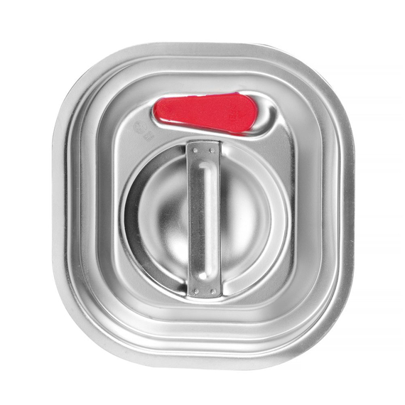 Hendi Gastronorm-Deckel mit Silikonrand, Kitchen Line, GN 1/6, 156x142mm, Bild 7