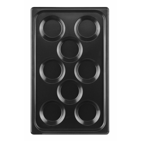 Hendi Blech mit Antihaftbeschichtung CONVECTOMAT EIERBLECH, GN 1/1, Schwarz, 530x325x(H)26mm, Bild 5