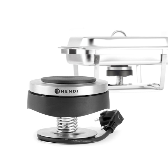 Hendi Chafing Dish-Heizelement, 230V/500W, ⌀130x(H)125mm, Bild 3