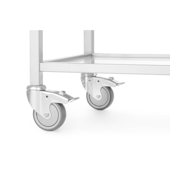 Hendi Servierwagen, geschweißt, Profi Line, 800x500x(H)850mm, Bild 8