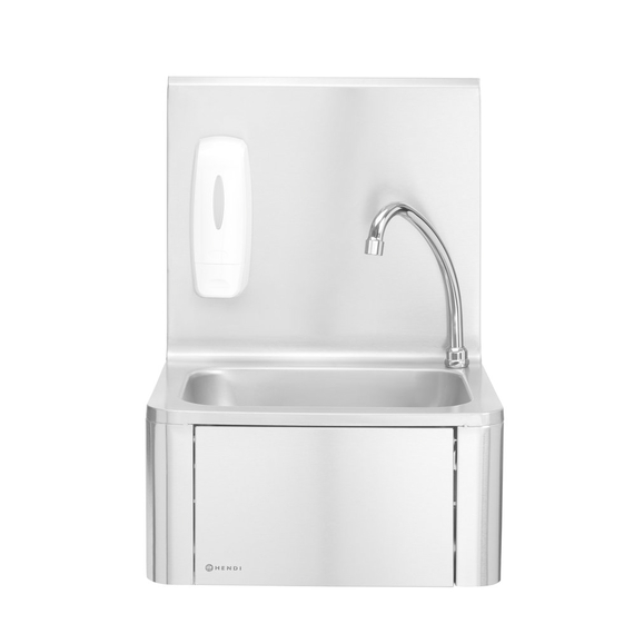 Hendi Handwaschbecken mit Kniebedienung, 400x330x(H)560mm, Bild 3