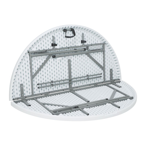 AmerBox Buffettisch, rund, Weiß, ⌀1500x(H)740mm, Rund, Bild 5