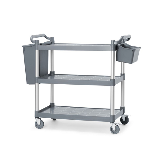 AmerBox Servierwagen aus Polypropylen mit Lagen, groß, 1010x500x(H)960mm, Bild 7