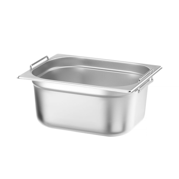 Hendi Gastronorm-Behälter 1/2 Budget Line mit Griffen, Budget Line, GN 1/2, 9,5L, 325x265x(H)150mm, Bild 3