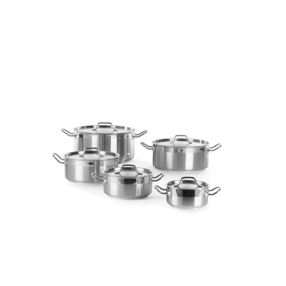 Hendi Kochtopf, niedrig - mit Deckel, Profi Line, 12L, ⌀320x(H)150mm, Bild 3