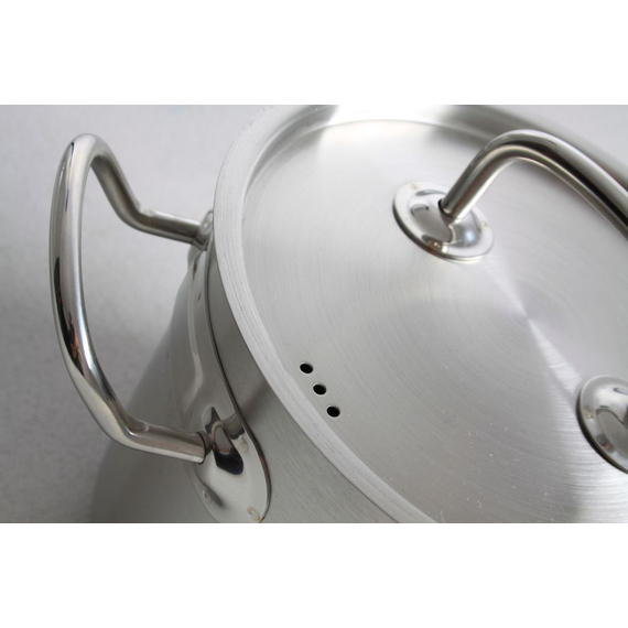 Hendi Kochtopf, hoch - mit Deckel, Kitchen Line, 2,8L, ⌀160x(H)140mm, Bild 5