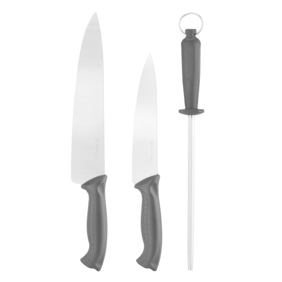 Hendi Messer- und Schärfwerkzeugsatz, Schwarz, (L)380mm, Bild 3