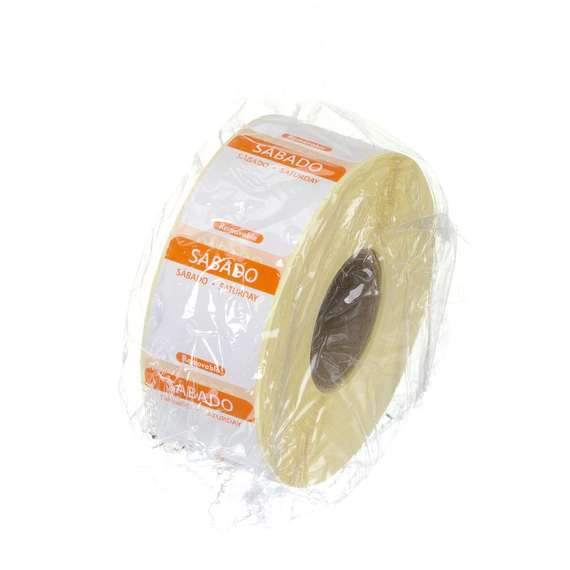 Hendi Täglich anwendbare Lebensmittelsicherheitsetiketten, mehrfach verwendbar, leicht entfernbar , Orange, 1000 Stk., 25x25x(H)mm, Bild 3